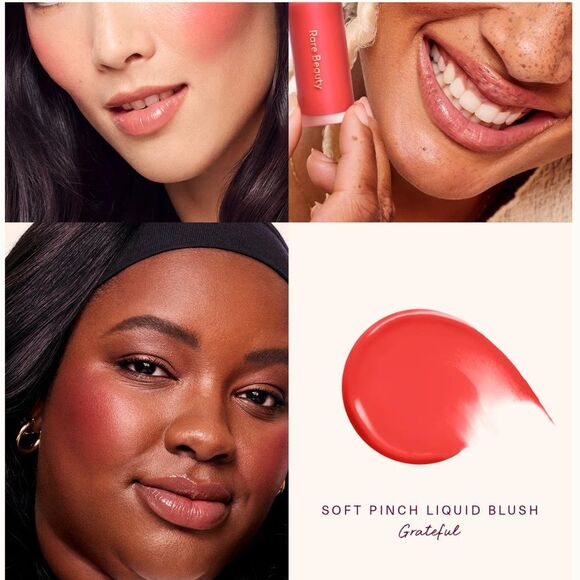 RARE BEAUTY Soft Pinch Liquid Blush GRATEFUL - Picture 3 of 5